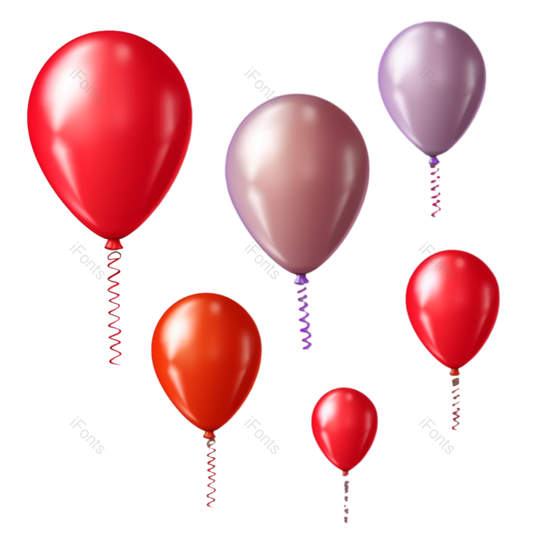 装饰图片,狂欢节元素,传统节日PNG,3D免抠素材